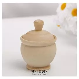 Солонка без росписи " малая", 7,5×5 см