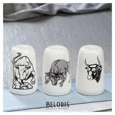 Солонка "Конус", рисунок, бык