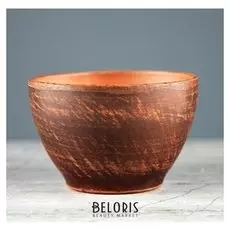 Солонка, красная глина, 0,12 л