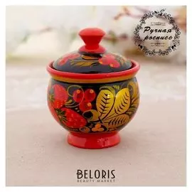 Солонка "Малая", хохлома