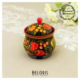 Солонка «Ягодка», 6,5×7 см, хохлома