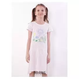 Сорочка для девочки, цвет светло-розовый, рост 146 см