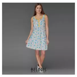 Сорочка женская, цвет серый, размер 52