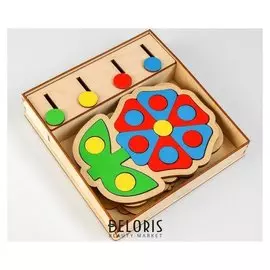 Сортер-пазл Полянка