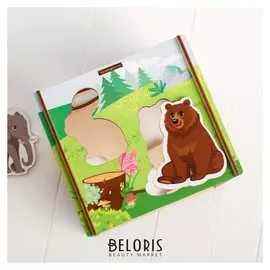 Сортер с плоскими деталями Животные