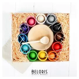 Сортер "Шарики и ступки. макси", 12 цветов, ступка: 6 см, шар: 3,5 см