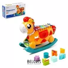 Сортер-ксилофон Весёлый пони световые и звуковые эффекты