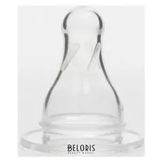 Соска молочная, классическая, силиконовая, от 6 мес., быстрый поток