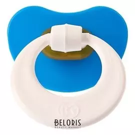 Соска-пустышка латексная классическая «Серьга» от 0 мес.