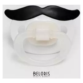 Соска-пустышка силиконовая "Усы"