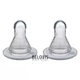 Соски силиконовые классические, со средним отверстием для пищи, от 0 мес., набор 2 шт.