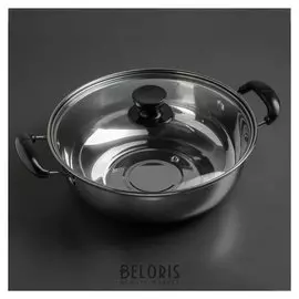 Сотейник Promo, 26х9 см, стеклянная крышка