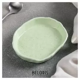 Соусник «Амелия», 10,5×8,5 см, цвет зелёный