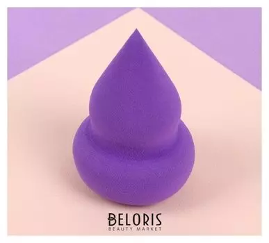 Спонж для нанесения косметики, 4,5 × 5 см, увеличивается при намокании