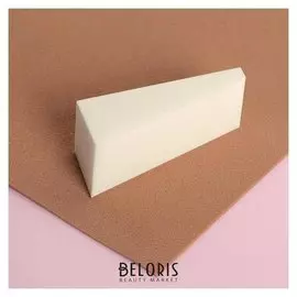Спонж для нанесения косметики, 5,2 × 2 см, цвет белый