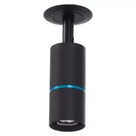 Спот 48678/1 LED 7Вт 4000к черный-синий 6х6х16 см