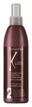 Защитный реструктурирующий спрей Restructuring protective keratine spray