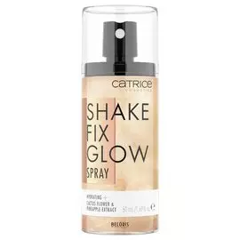 Спрей фиксирующий для макияжа с мерцанием Shake Fix Glow Spray