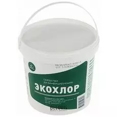 Средство дезинфицирующее экохлор, таблетки 300 шт.