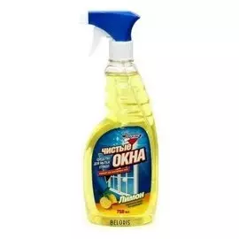 Средство для мытья стекол Чистые Окна Лимон (Объем 750 мл)