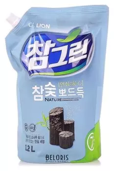 Средство для мытья посуды "Chamgreen" с древесным углем (Объем 1200 мл)