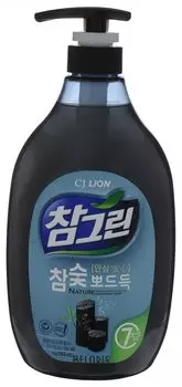 Средство для мытья посуды "Chamgreen" с древесным углем (Объем 1000 мл)