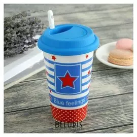 Стакан 450 мл "В море", рисунок