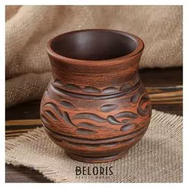 Стакан "Бархат", резка, 0.5 л