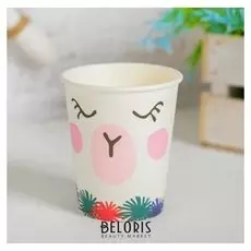 Стакан бумажный «Альпака», набор 6 шт.