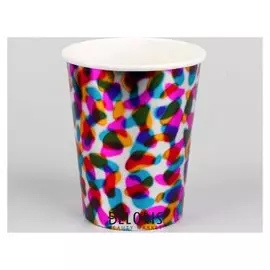 Стакан бумажный «Калейдоскоп», 250 мл, набор 6 шт.
