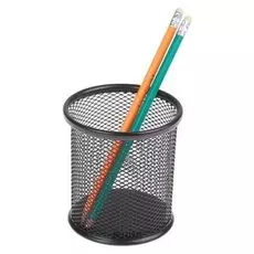 Стакан для ручек, чёрная сетка