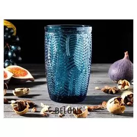 Стакан «Флорин», 350 мл, 8×8×12,5 см, цвет синий