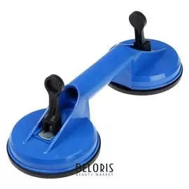 Стеклодомкрат двойной Tundra, пластиковый, 125 мм, до 50 кг