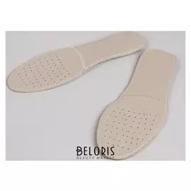 Стельки для обуви, 37-38 р-р, пара, цвет серый