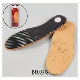 Стельки ортопедические для обуви, 39-40 р-р, цвет бежевый