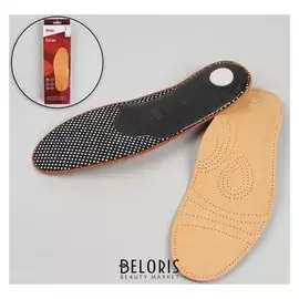 Стельки ортопедические для обуви, с супинатором, 43-44 р-р, цвет бежевый