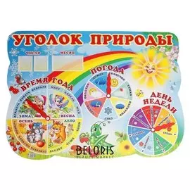 Стенд "Уголок природы" А2