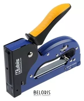 Степлер Kubis 01-01-0414, рессорный, с регулировкой силы, металлический корпус,для скоб 4-14