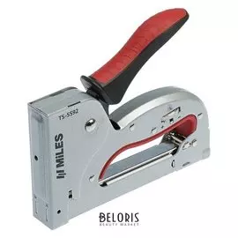 Степлер мебельный Miles, 4-14 мм, тип скоб 53, металлический корпус