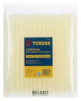 Стержни клеевые Tundra, 11 х 200 мм, 30 шт.
