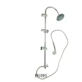 Стойка для душа Accoona A8399, тропический душ, хром
