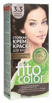 Стойкая крем-краска для волос Fitocolor, тон горький шоколад, 115 мл