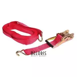 Стяжка груза с механизмом 230 мм, ширина ленты 50 мм, нагрузка 5000/10000 кг, длина 12 м