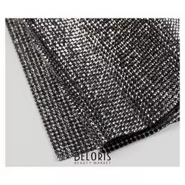 Стразы термоклеевые на листе D = 3 мм, 40 × 24 см, цвет графитовый