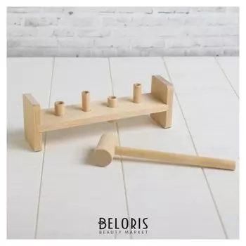 Стучалка "Гвозди-перевёртыши" 4 гвоздика