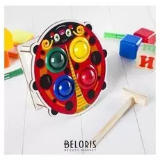 Стучалка-сортер «Божья коровка» с молотком