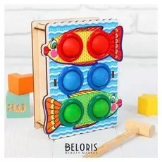 Стучалка-сортер «Рыбы», с молотком