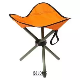 Стул туристический раскладной для рыбака трех ногий 350мм