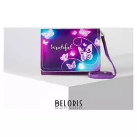 Сумка детская, отдел на клапане, цвет фиолетовый