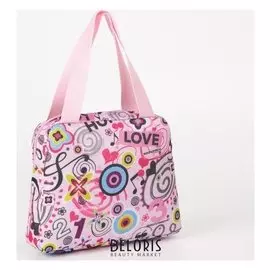 Сумка детская, отдел на молнии, цвет розовый